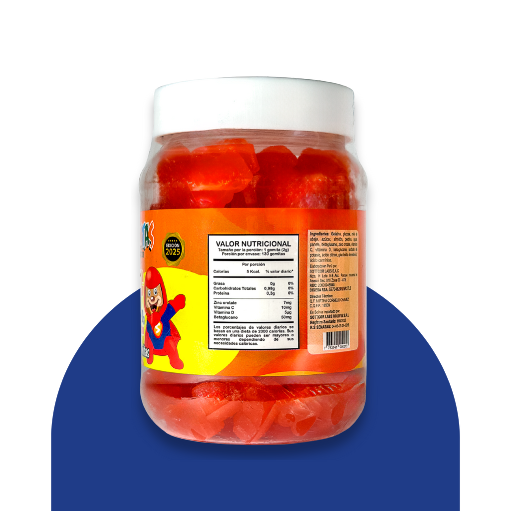 Gomitas Zinc Orotate