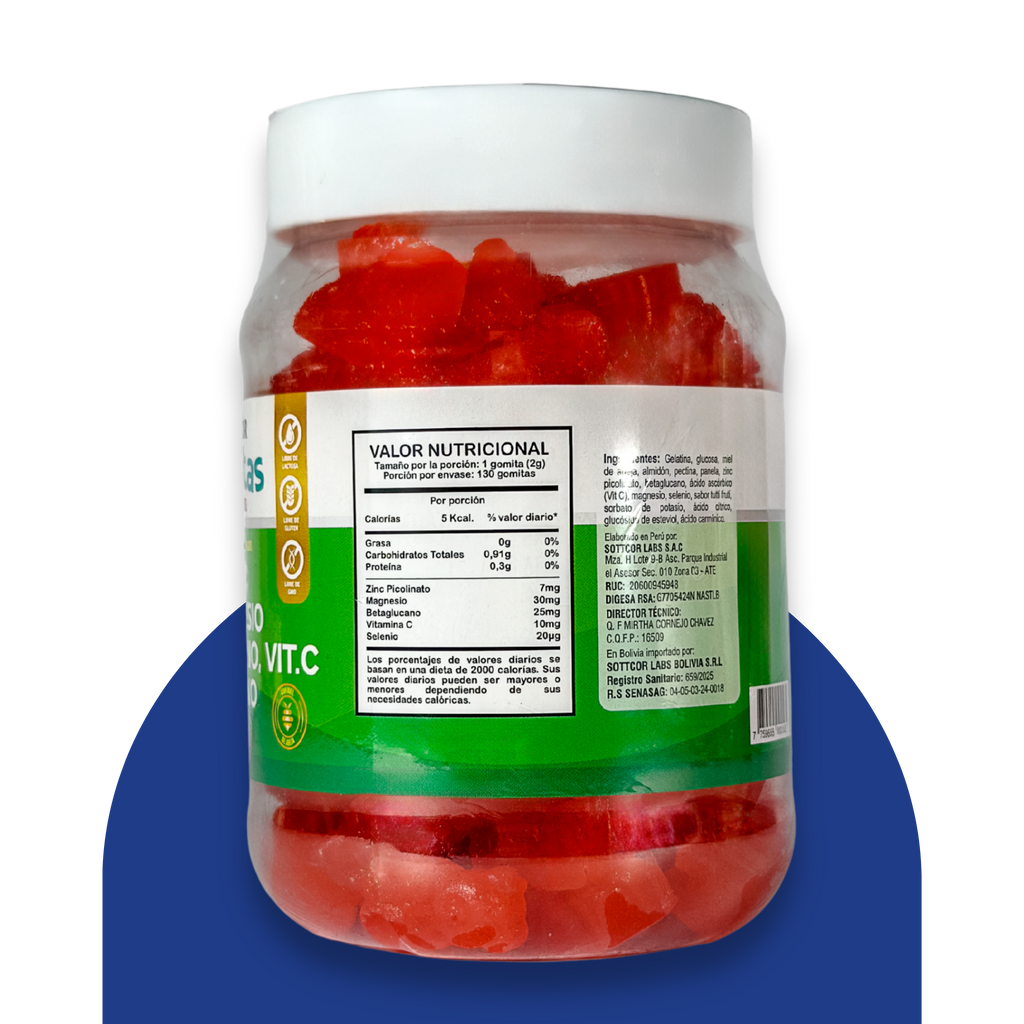 Gomitas Zinc Picolinato
