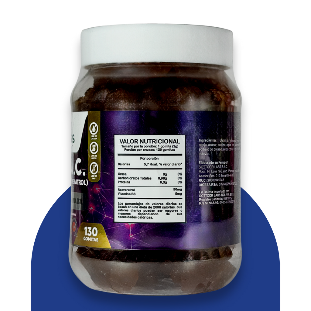 Gomitas Resveratrol