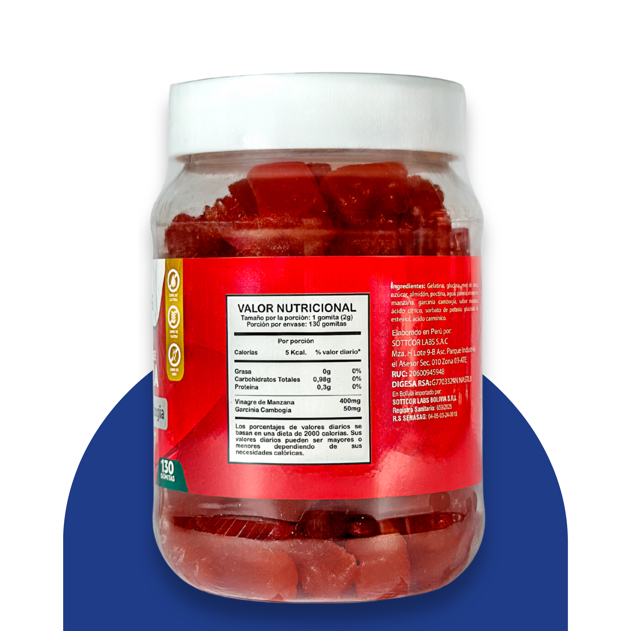 Gomitas Vinagre de Manzana