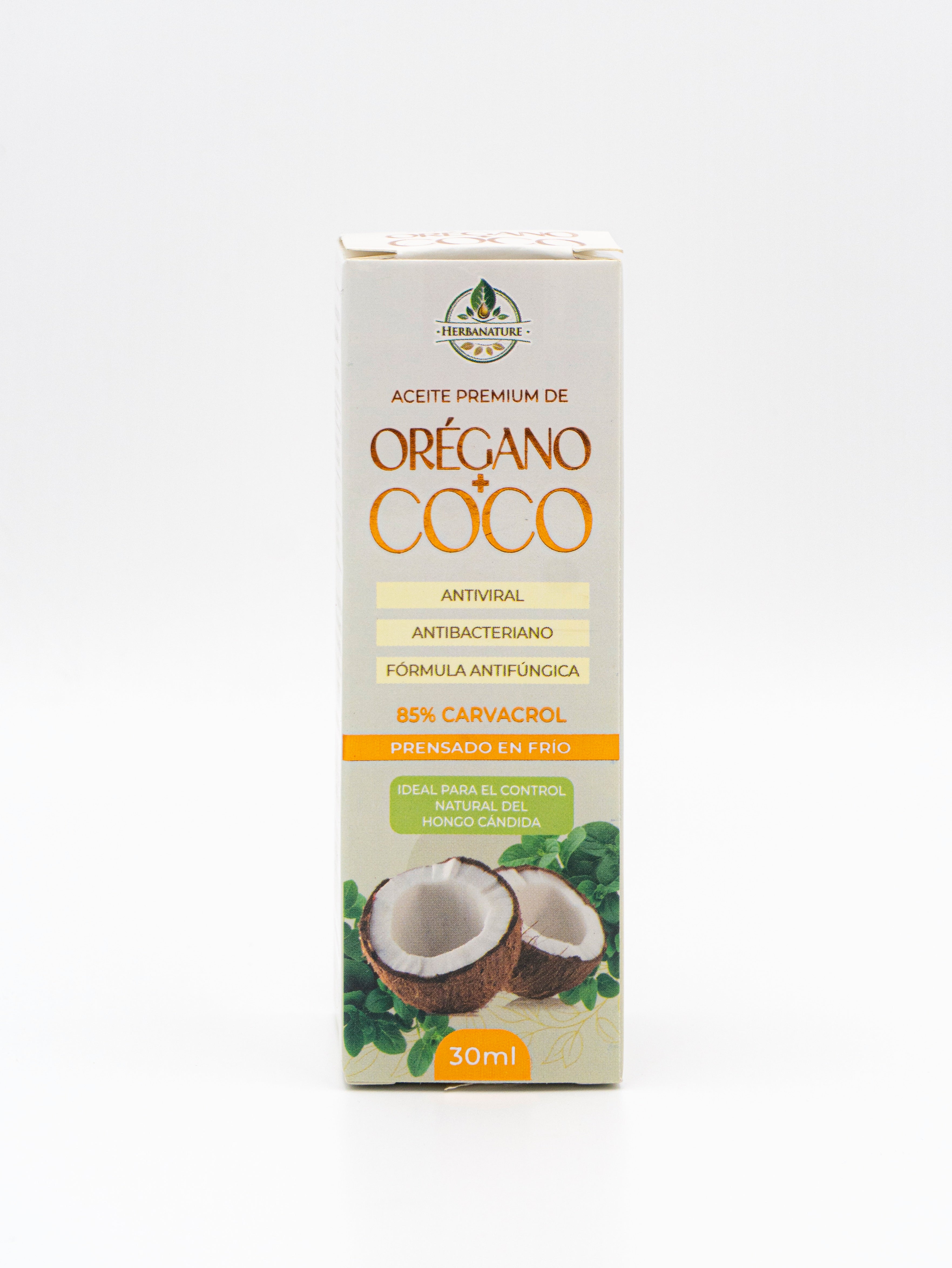 Aceite Premium de Orégano + Coco