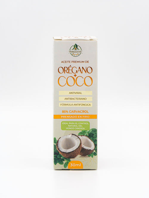 Aceite Premium de Orégano + Coco